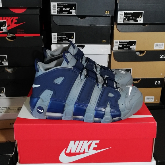 NIKE AIR MORE UPTEMPO '96 MIDNIGHT NAVY MEN'S SZ11 BRAND NEW IN BOX - Picture 3 of 10